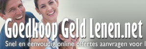 Offertes aanvragen voor een lening bij Goedkoop Geld Lenen.net